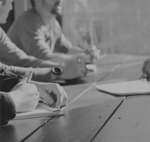 Réunion interne en entreprise