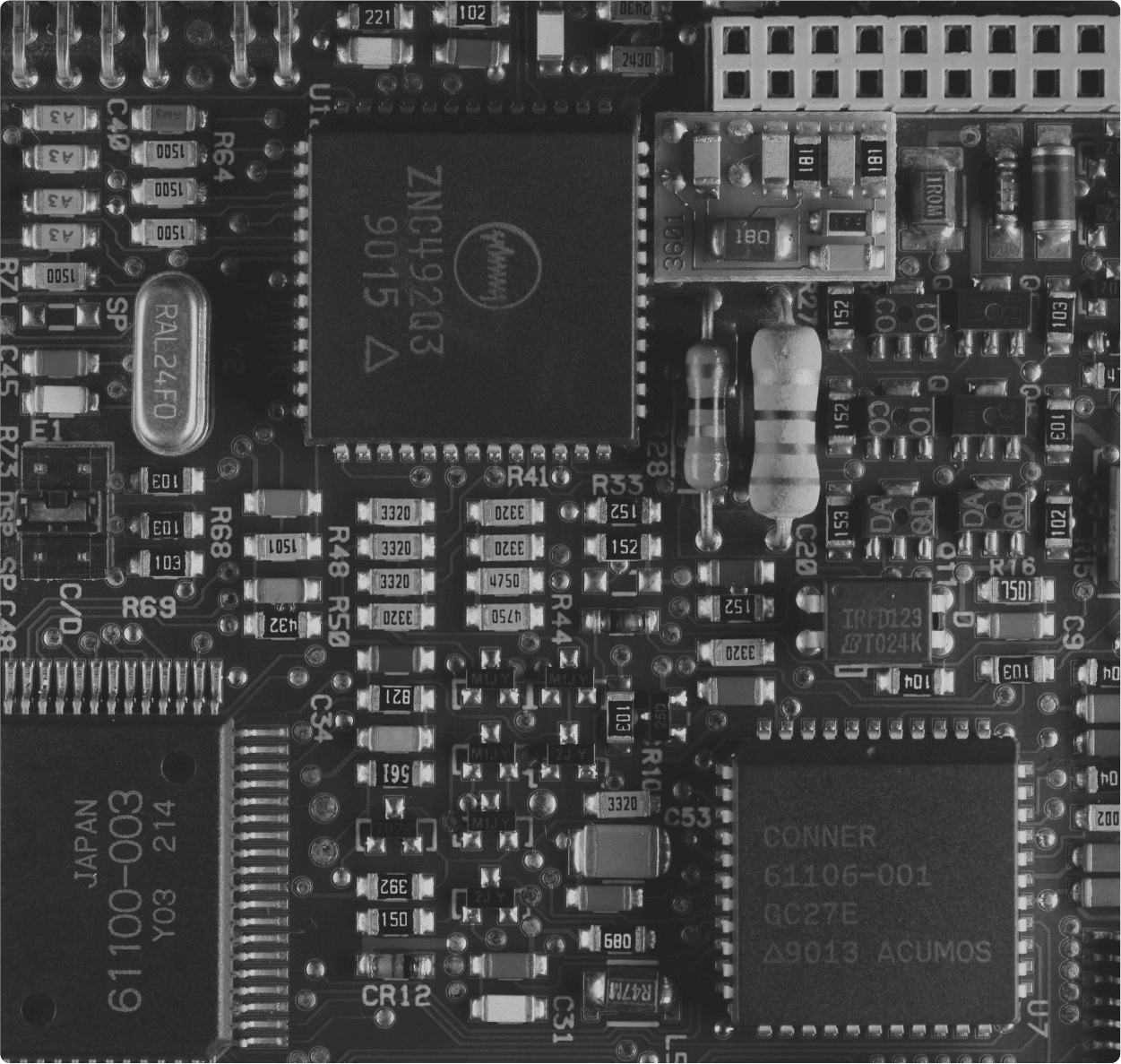 Carte mère d'un ordinateur