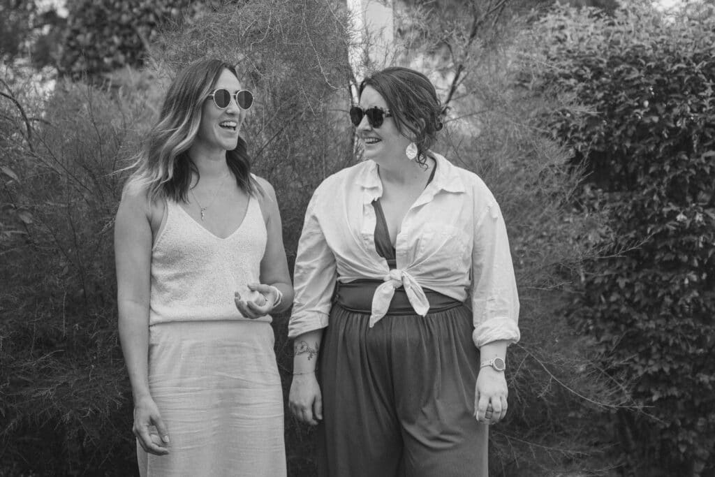 Linda Rivault et Mathilde Gallet